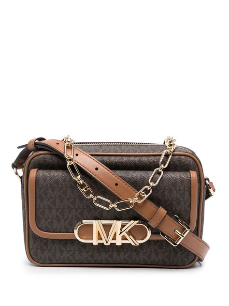 michael kors parker leather strap|Michael Kors parker purse.